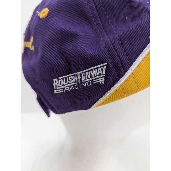 Chase Authentics Nascar Roush Fenway Racing Crown Royal 26 Men Strap Back Cap - Picture 6 of 10